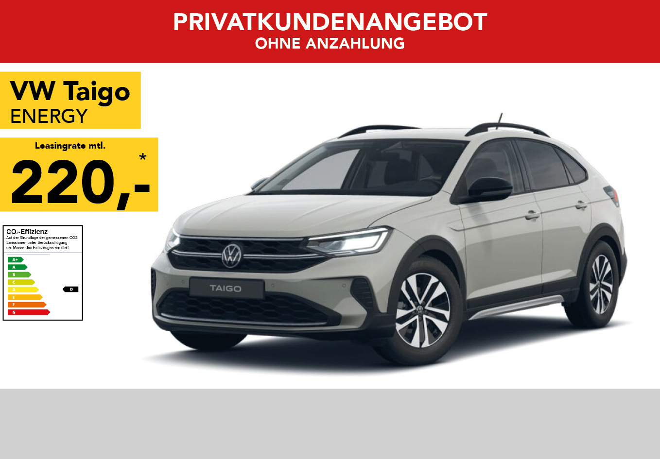 Taigo ENERGY 1.0 TSI