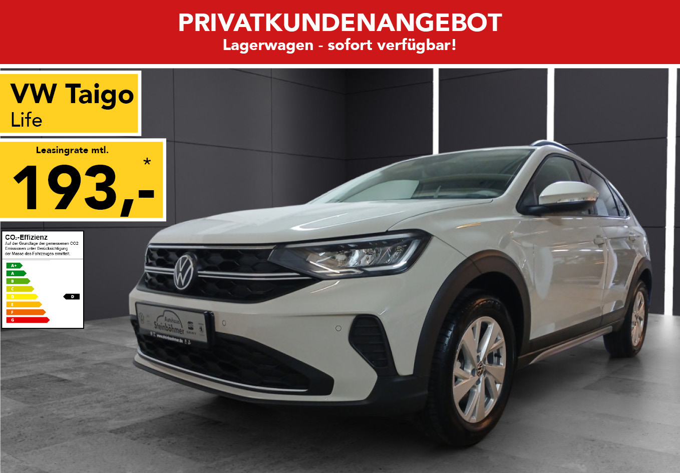 Taigo Life 1.0 TSI Navi ProfessionalPaket Climatro