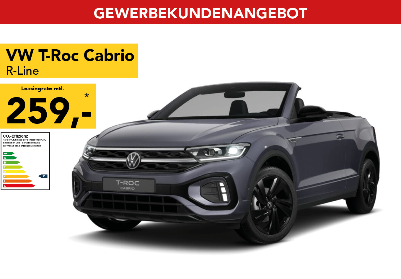 VW T-Roc Cabriolet R-Line 1.5TSI