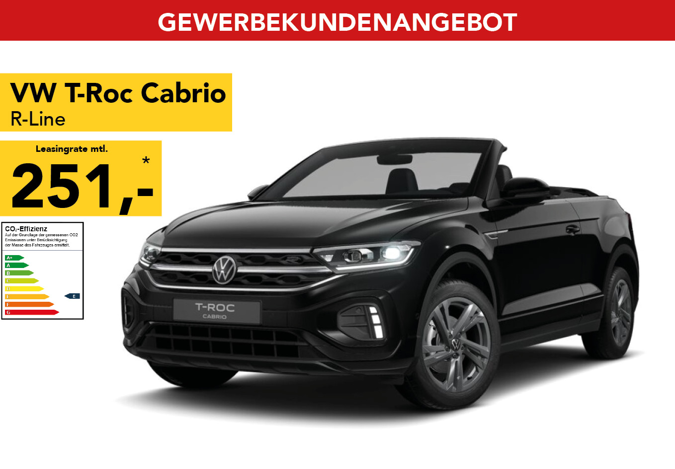 VW T-Roc Cabriolet R-Line 1.5TSI