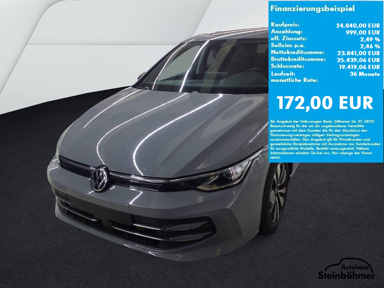 VW Golf GOAL 1.5TSI LED Plus NAV AHK SHZ SideAssist Bluetooth Navi Klima Einparkhilfe el. Fenster