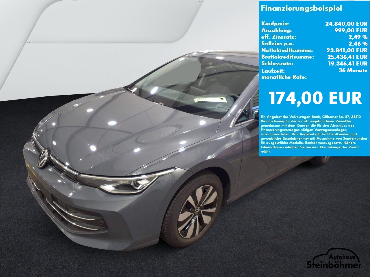 VW Golf GOAL 1.5TSI LED Plus NAV AHK SHZ SideAssist Bluetooth Navi Klima Einparkhilfe el. Fenster